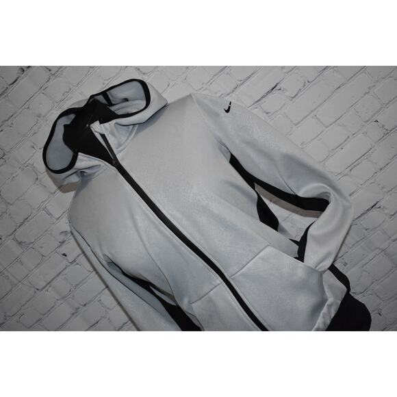 Nike Hoodie Jacket Womens Size Large Therma-Fit Performance With Pockets Gray - Picture 1 of 8